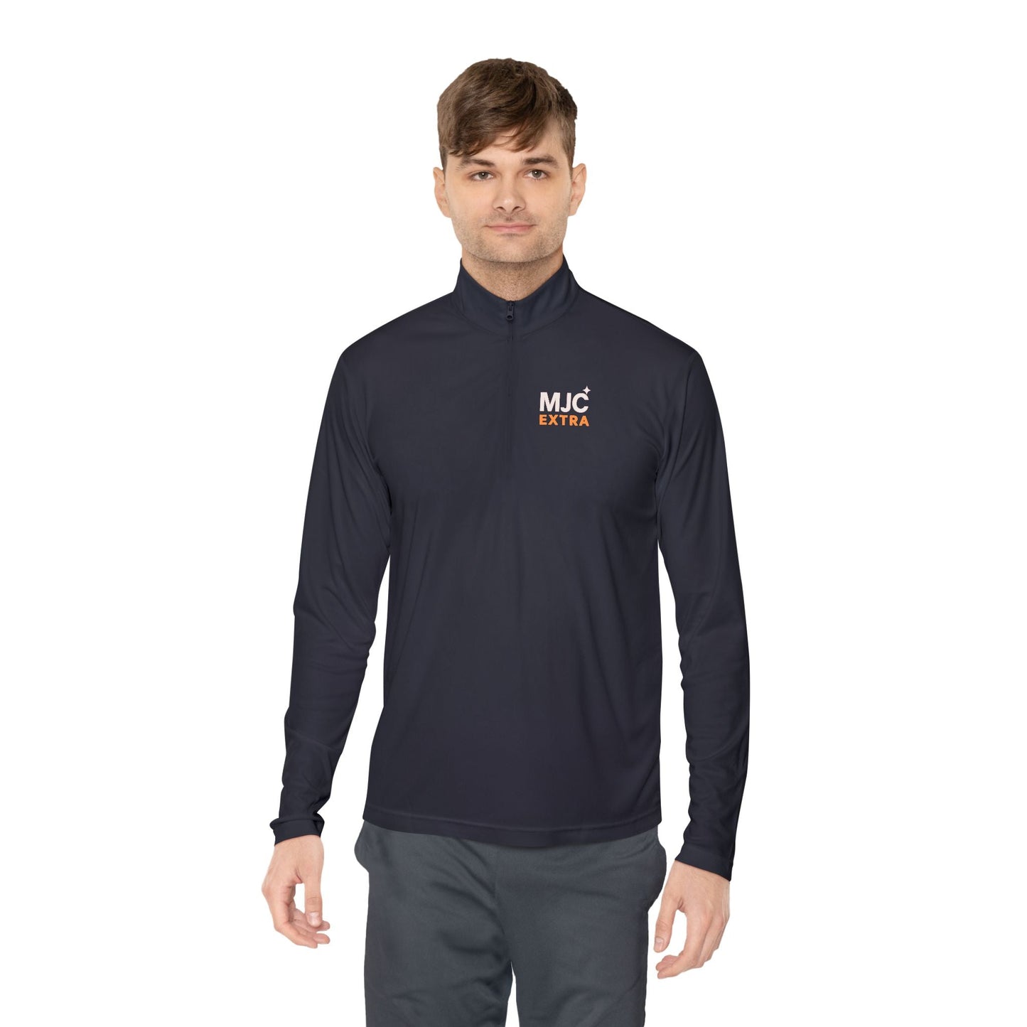 Unisex Quarter - Zip Pullover - Lightweight and Versatile for Casual Outings - MJC Extra