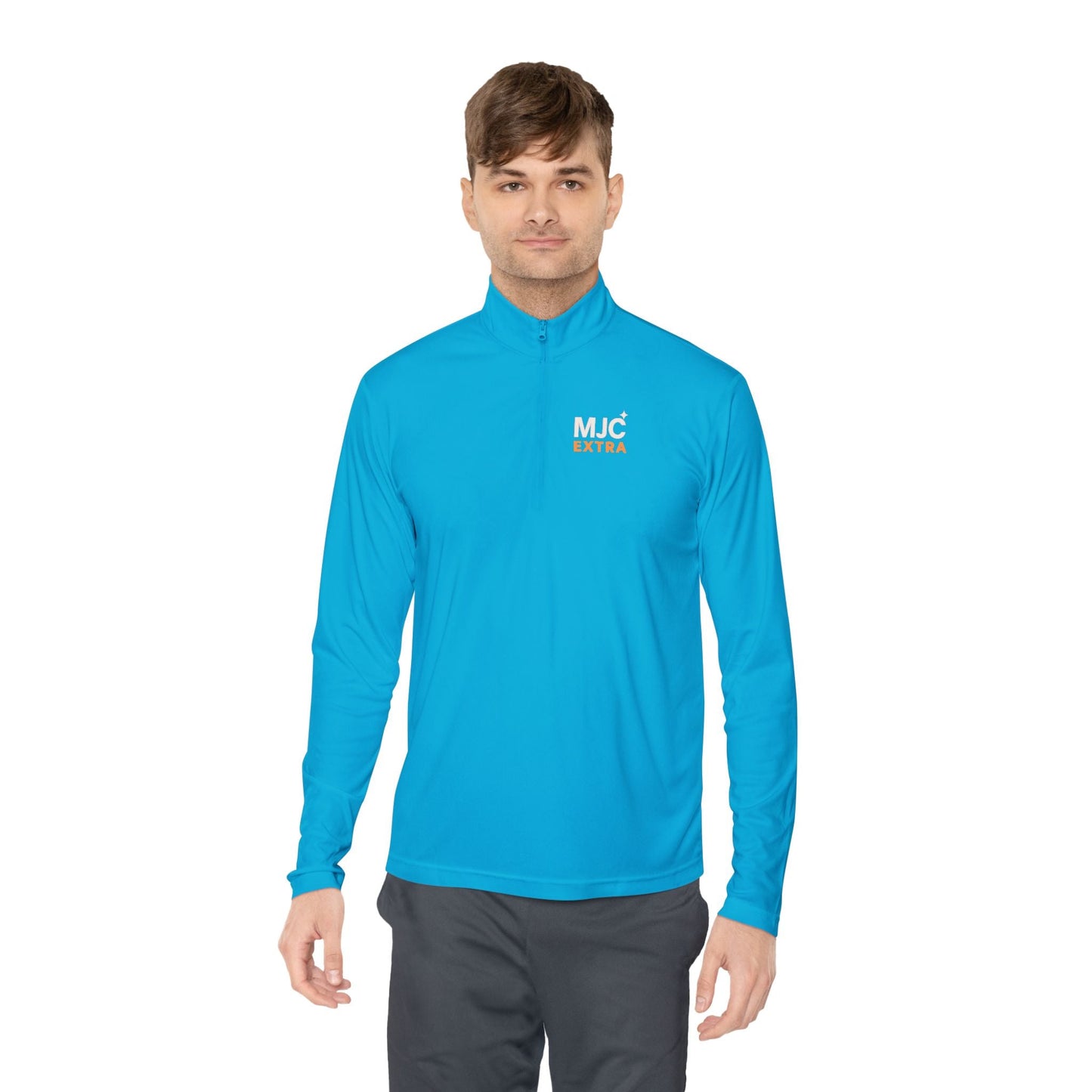 Unisex Quarter - Zip Pullover - Lightweight and Versatile for Casual Outings - MJC Extra