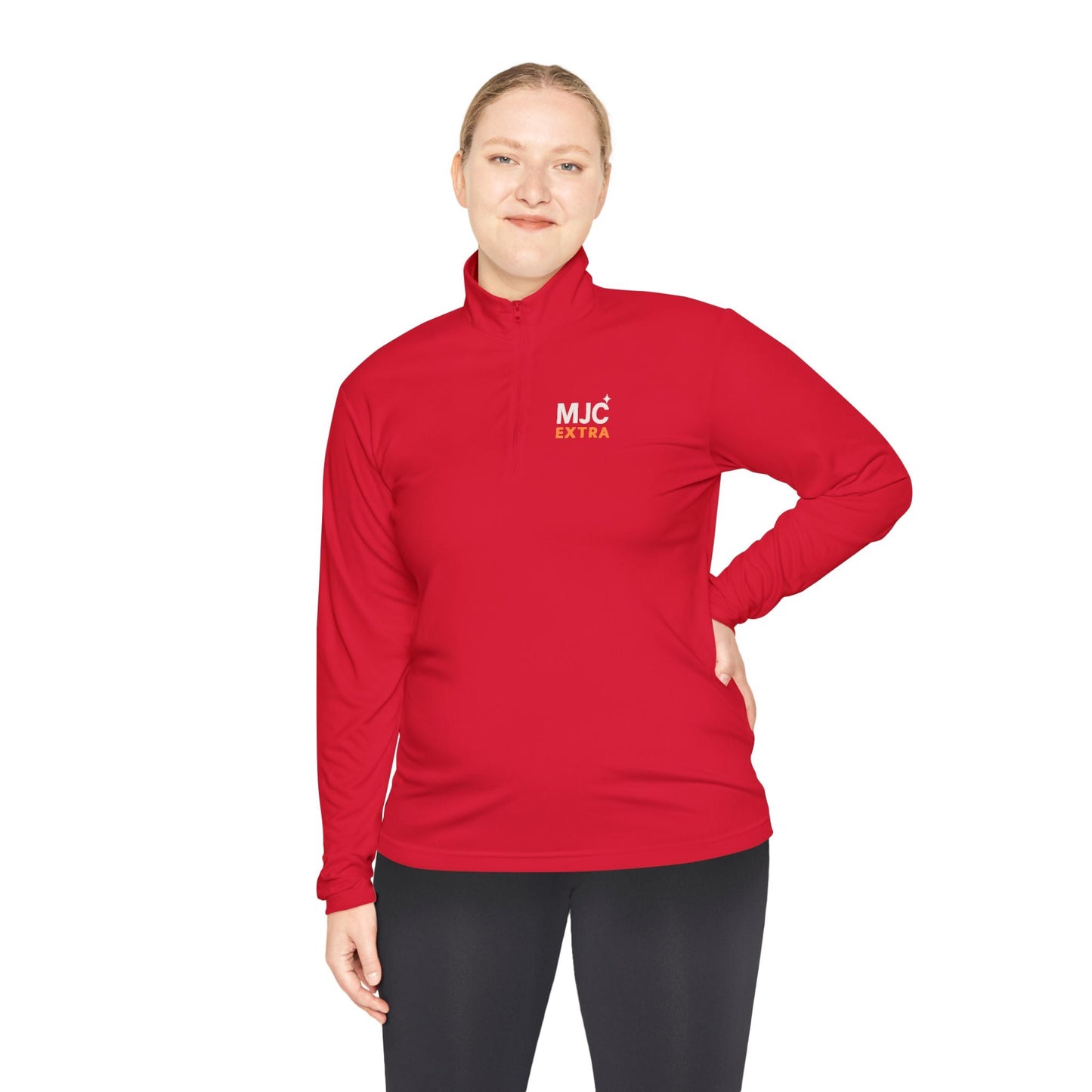 Unisex Quarter - Zip Pullover - Lightweight and Versatile for Casual Outings - MJC Extra