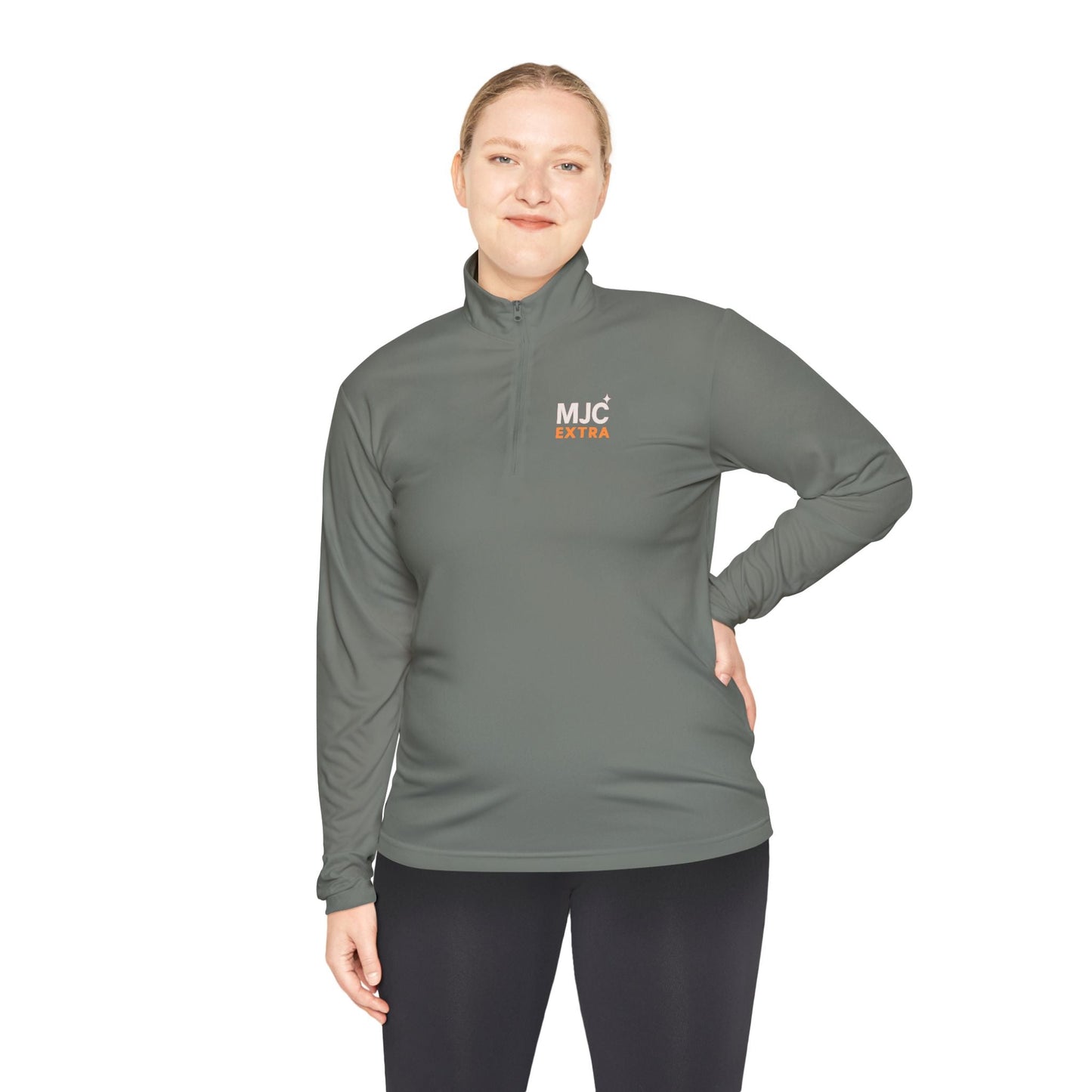 Unisex Quarter - Zip Pullover - Lightweight and Versatile for Casual Outings - MJC Extra