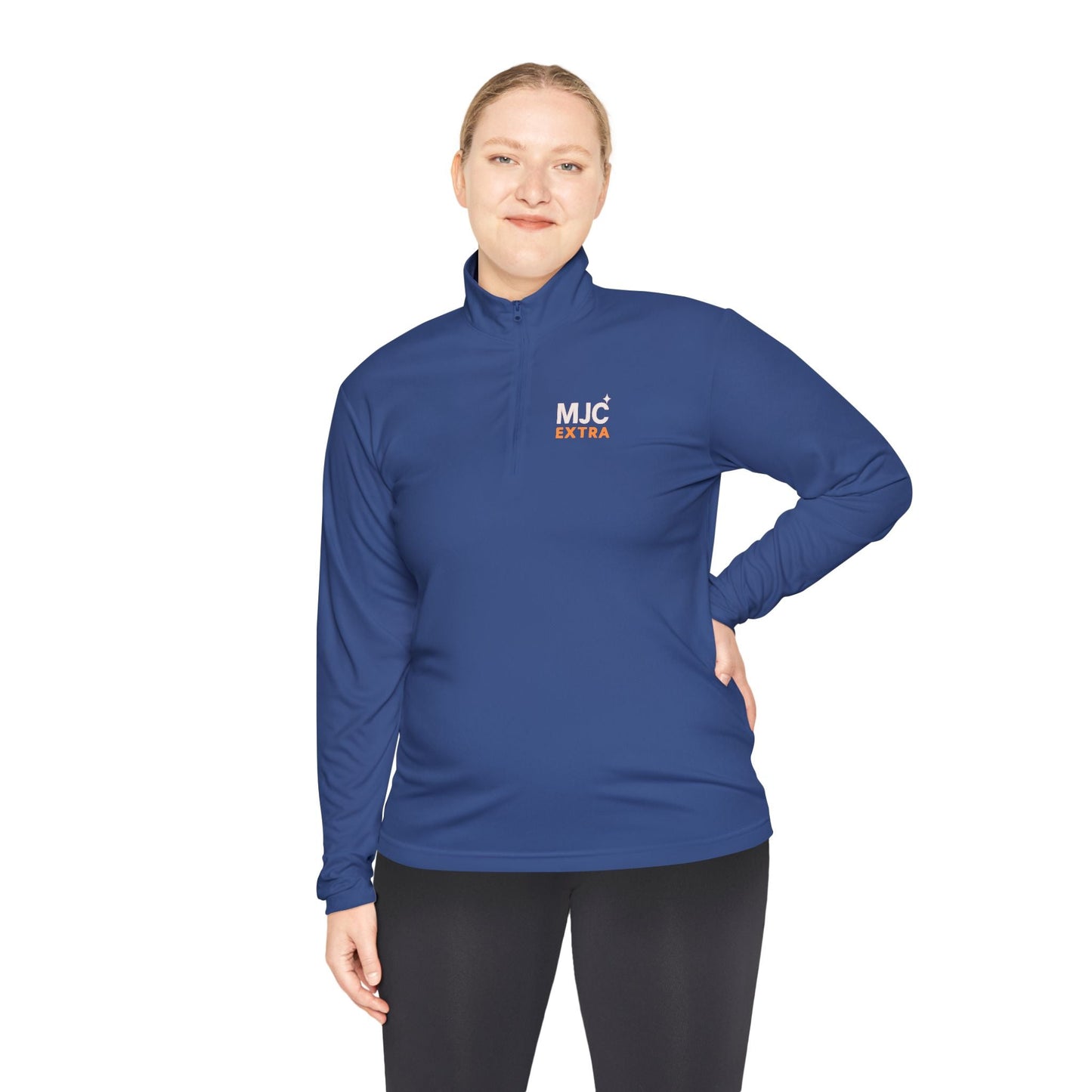 Unisex Quarter - Zip Pullover - Lightweight and Versatile for Casual Outings - MJC Extra