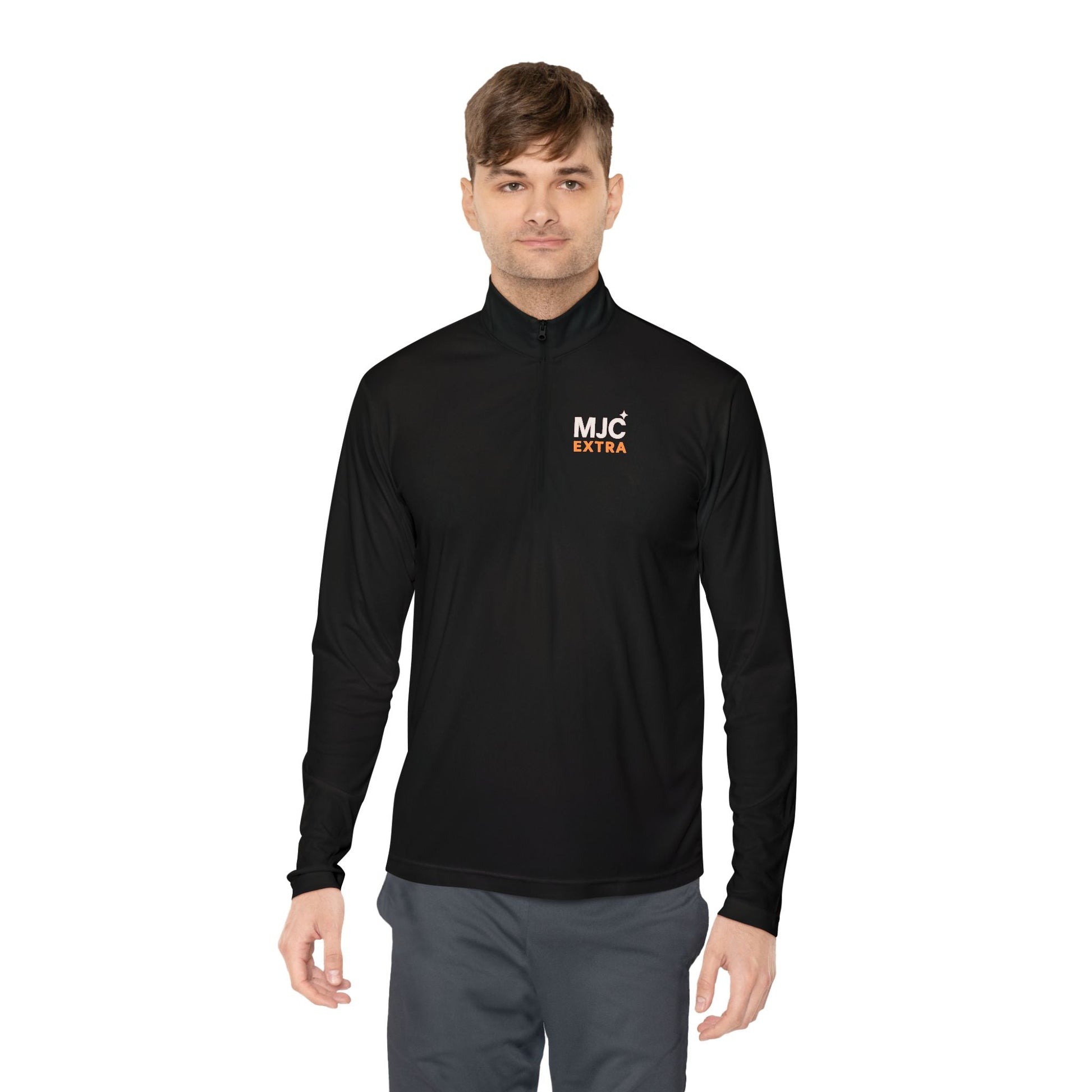 Unisex Quarter - Zip Pullover - Lightweight and Versatile for Casual Outings - MJC Extra