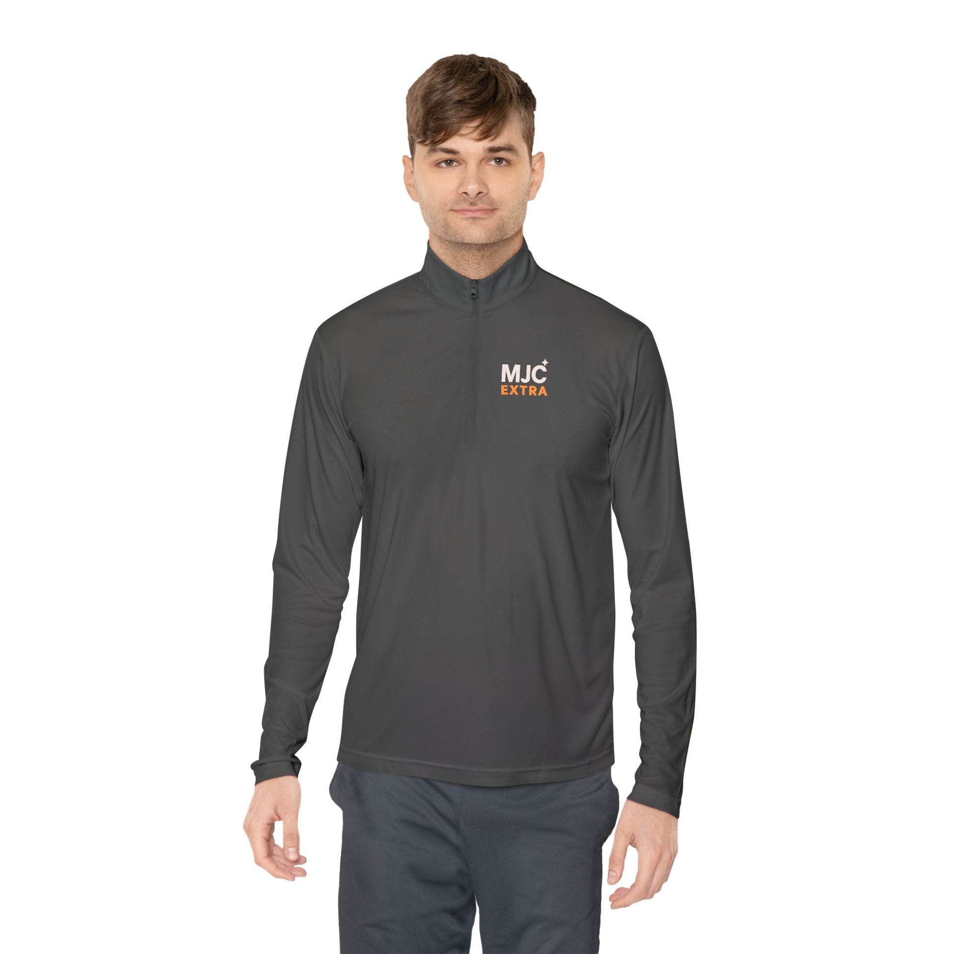 Unisex Quarter - Zip Pullover - Lightweight and Versatile for Casual Outings - MJC Extra
