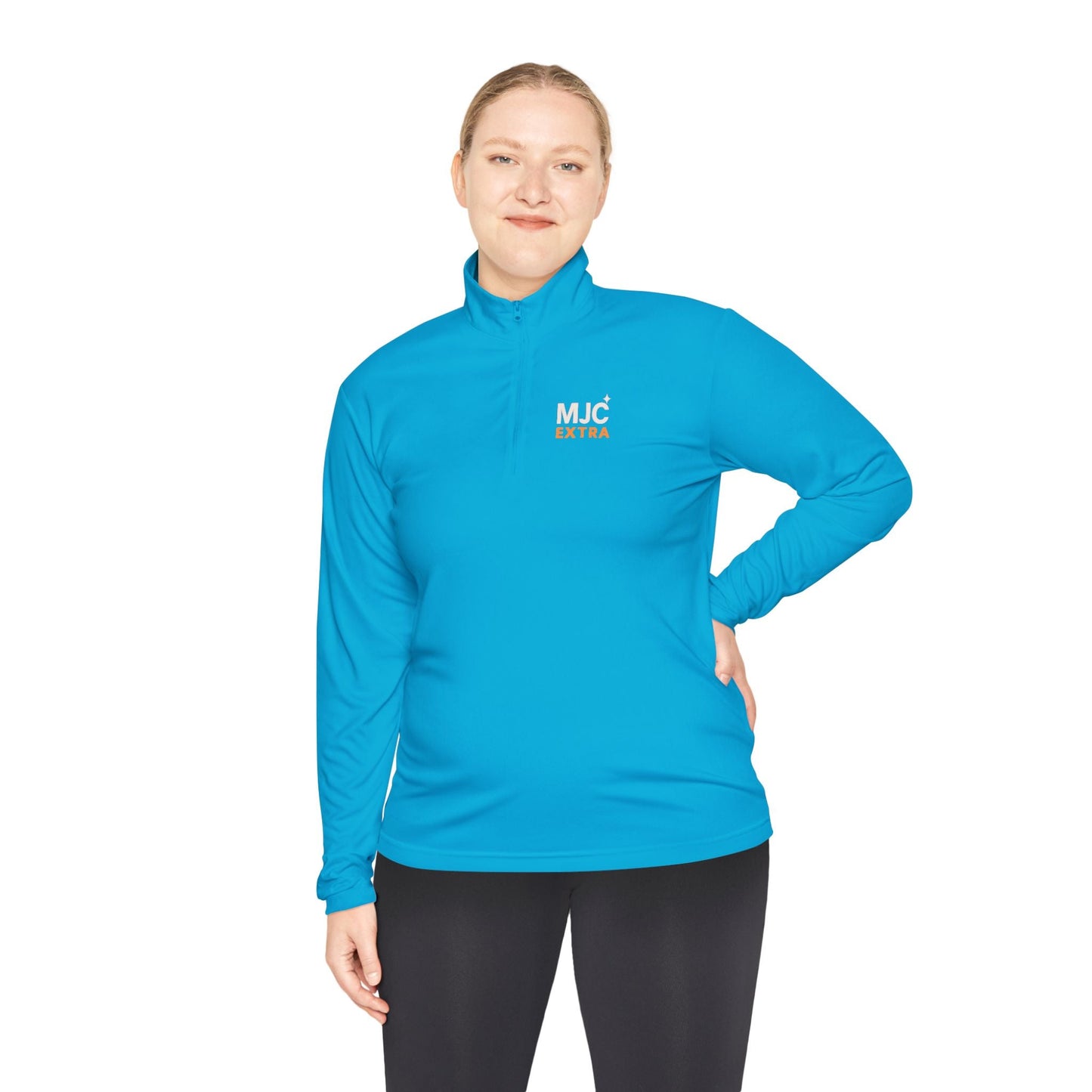 Unisex Quarter - Zip Pullover - Lightweight and Versatile for Casual Outings - MJC Extra